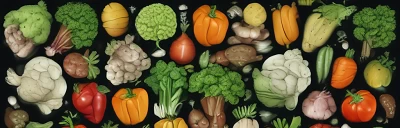 Список овощей, которые проверяет Greentest 3
